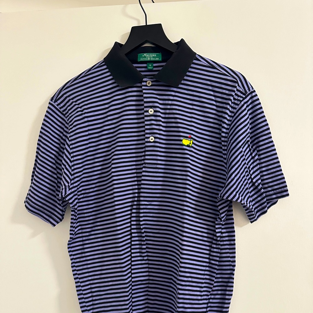 Medium Men’s Master’s Polo purple and black